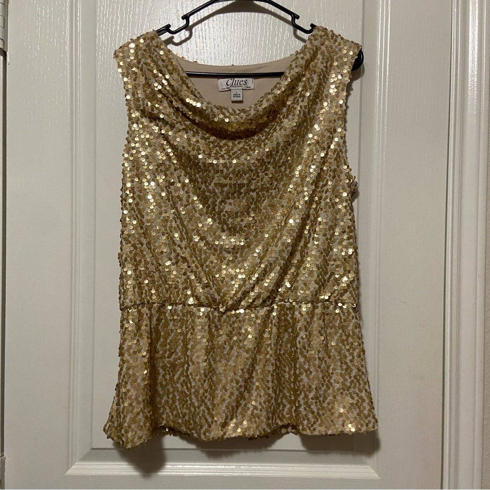Clues collection sparkled top
